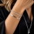 Glow 3mm Bracelet Silver