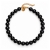 Venice Resin Necklace Black