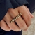 T-Bar Ring Gold