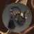 Vibe Resin Tassel Necklace Brown