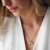 Wing Woman Necklace Steel