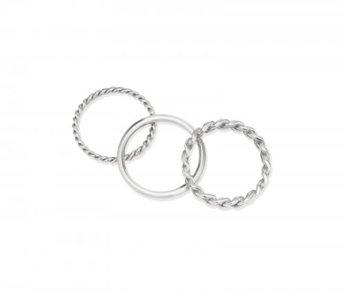 Chain Trio Ring Steel