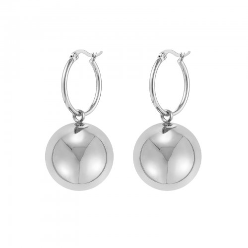 Globe Maxi Hoop Silver