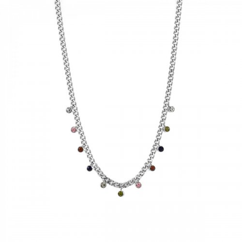 Lima Mix Necklace Silver