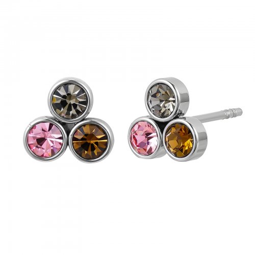 Lima Trio Earring Mix/Silver