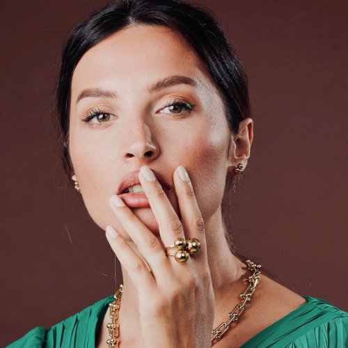 Brea Large Ring Gold