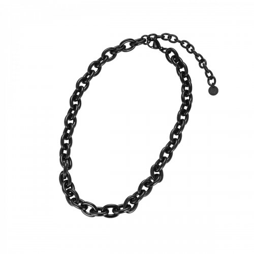 Soho Chain Necklace Black