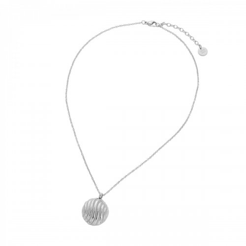 Sway Short Necklace Silver