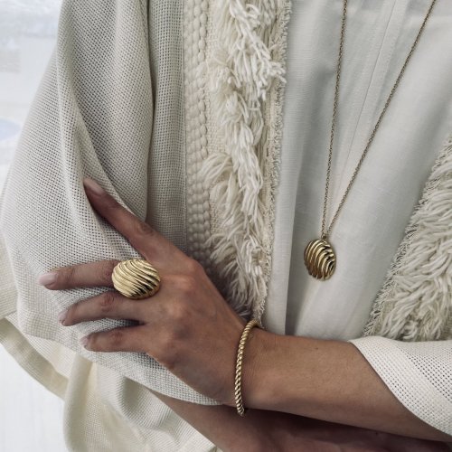 Sway Long Necklace Gold