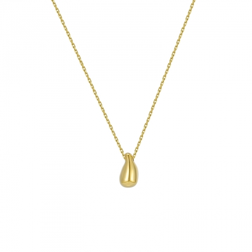 Mini Drop Necklace Gold