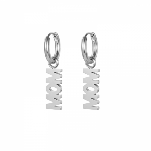 MOM Earring Silver
