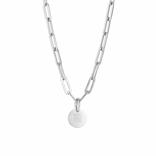 Carrie Icon Necklace Silver