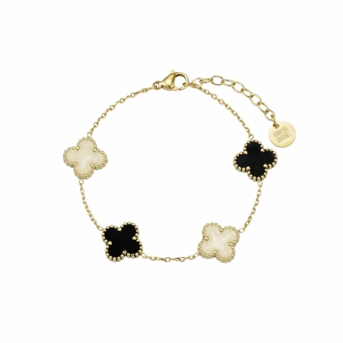 Clover Bracelet Mix/Gold