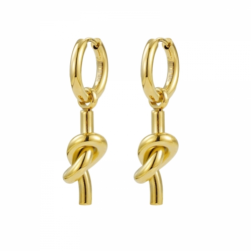 Knot Hoop Gold
