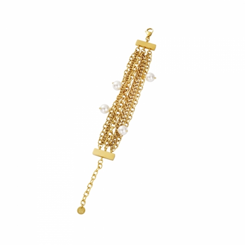 Paris Pearl Bracelet Gold