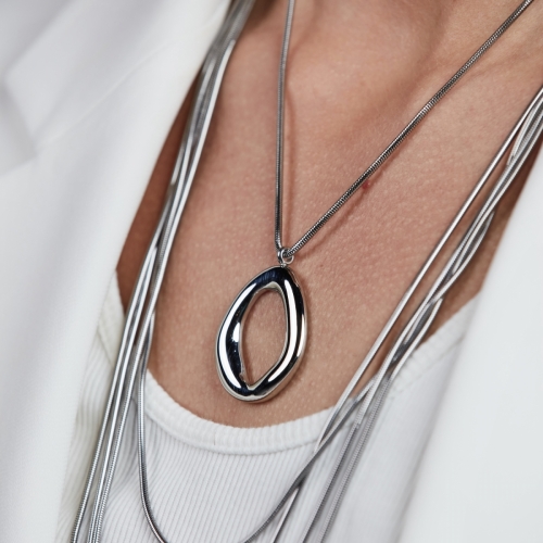 Miller Large Necklace Silver