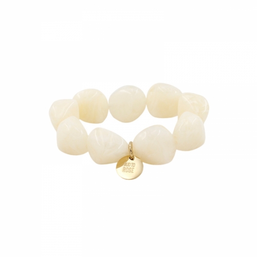 Vibe Resin Bracelet Ivory