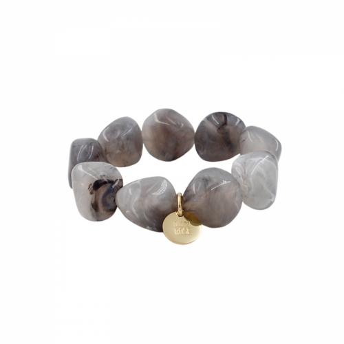 Vibe Resin Bracelet Grey