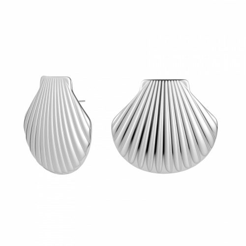 Marbella Shell Earring Silver