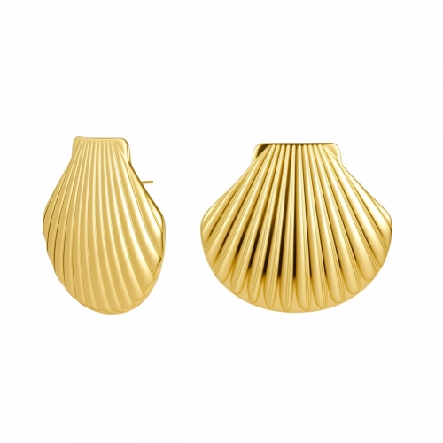 Marbella Shell Earring Gold