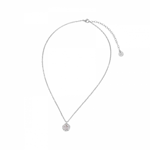 Bash Necklace Clear/Silver