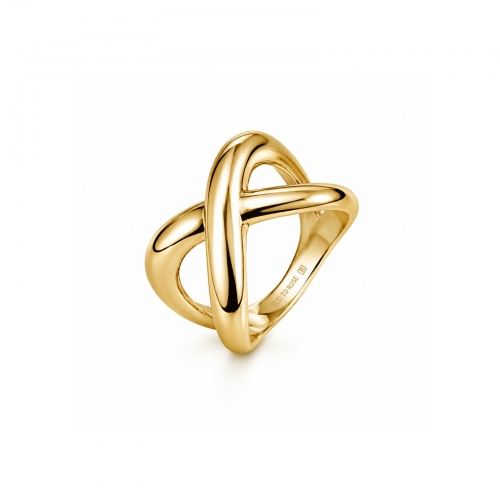 Cross Ring Gold