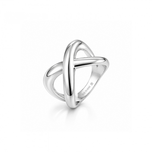 Cross Ring Silver