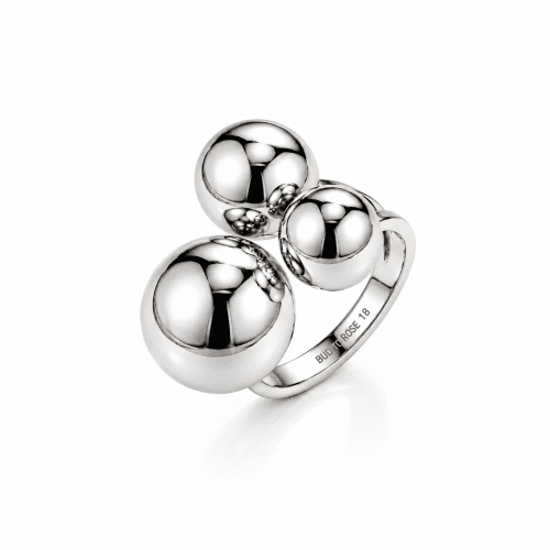 Brea Large Ring Silver