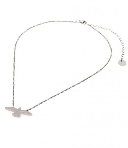 Dove Necklace Steel