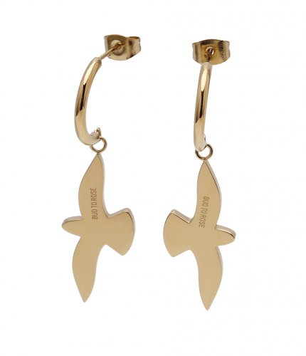 Dove Earring Large Gold
