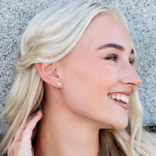 Dove Earring Steel