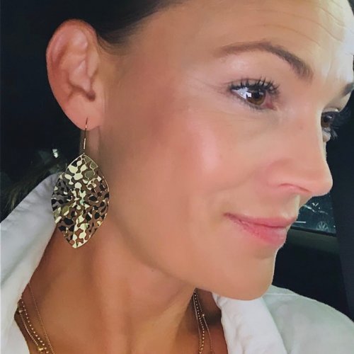 Leaf Earring Gold