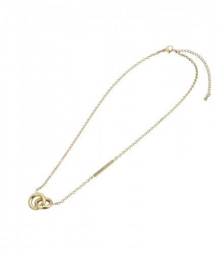 Hitch Short Necklace Gold