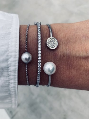 Shellpearl Bracelet Steel