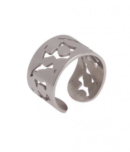 Lace Ring Steel