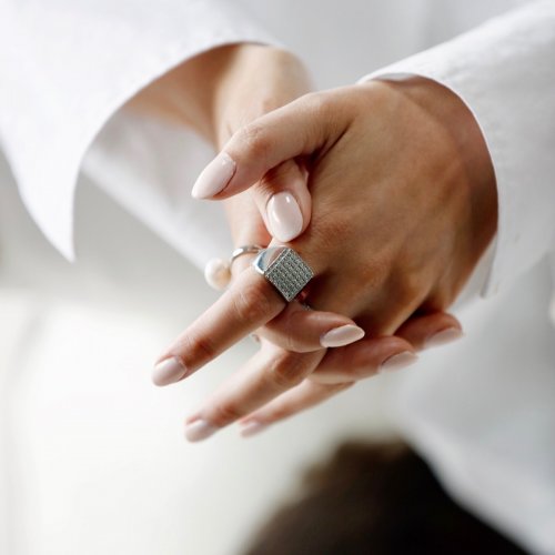 Linn Ring Crystal Clear/Steel