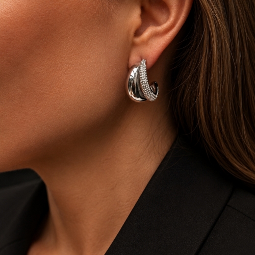 Alyssa Earring Silver