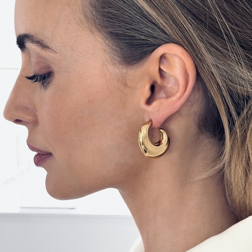 Arch Earring Gold