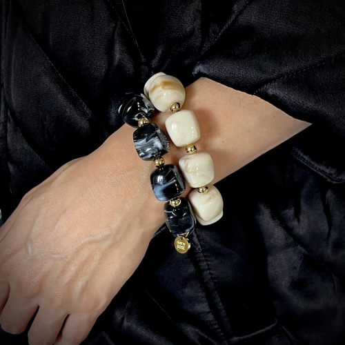 Bailey Bracelet Resin Black