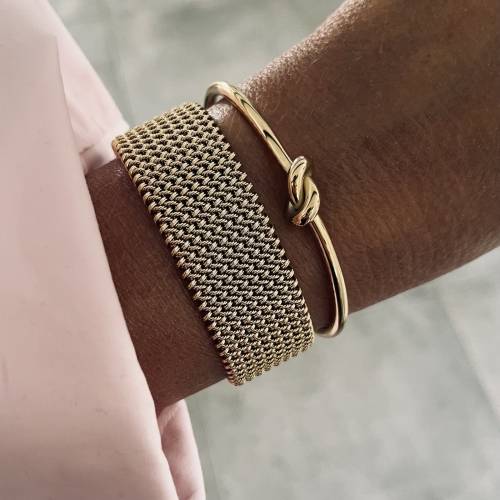Knot Bangle Gold