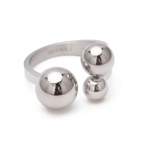 Brea Small Ring Steel