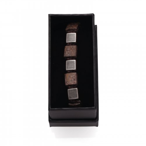 Bull Brown Adjustable Bracelet