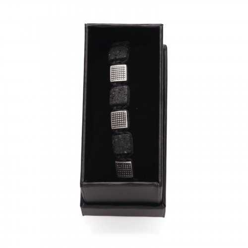 Bull Black Adjustable Bracelet