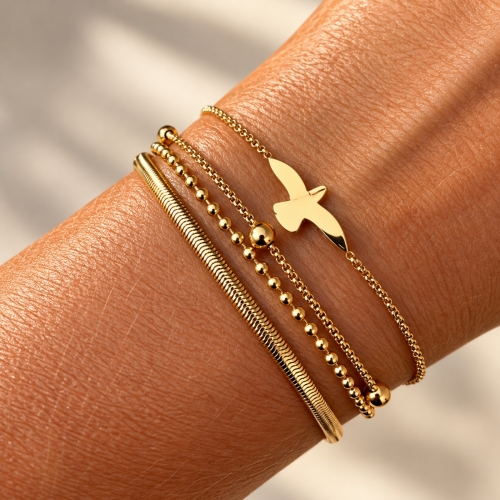 Dove Bracelet Gold