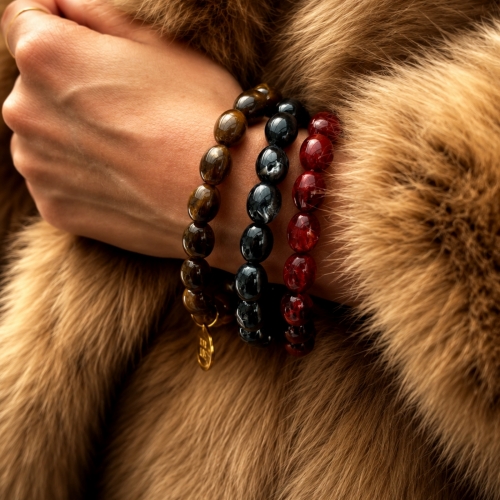 Estelle Resin Bracelet Brown 