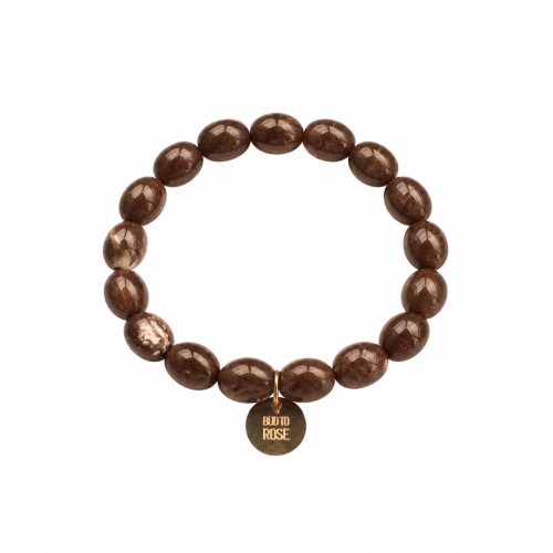 Estelle Resin Bracelet Brown 