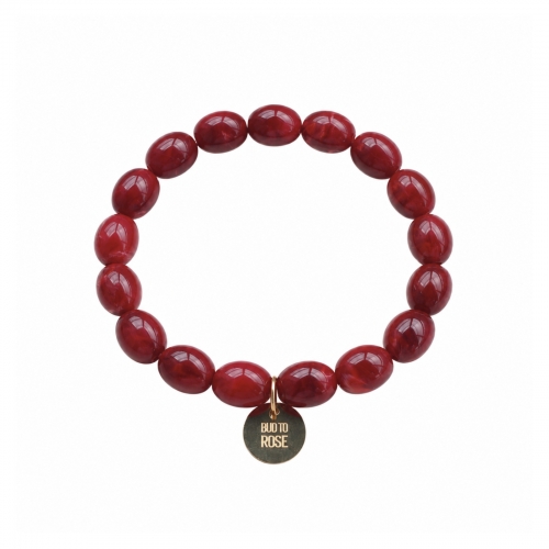 Estelle Resin Bracelet Red
