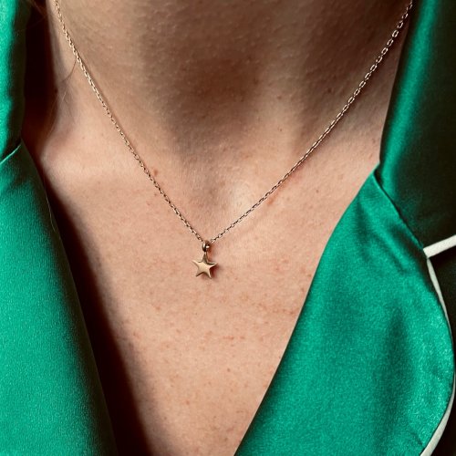 Star Necklace Gold