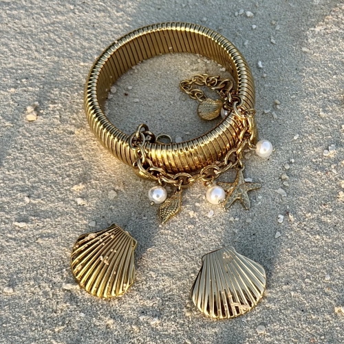 Zoe Large Bracelet Gold