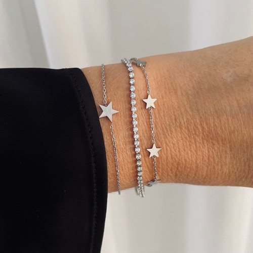 Star Bracelet Silver